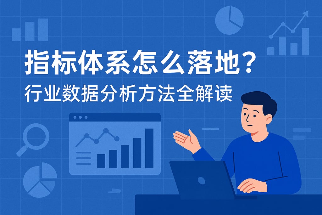 指标体系怎么落地？行业数据分析方法全解读