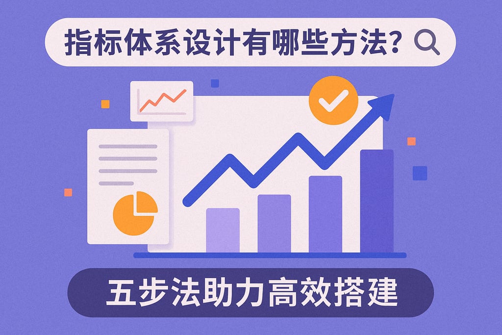 指标体系设计有哪些方法？五步法助力高效搭建