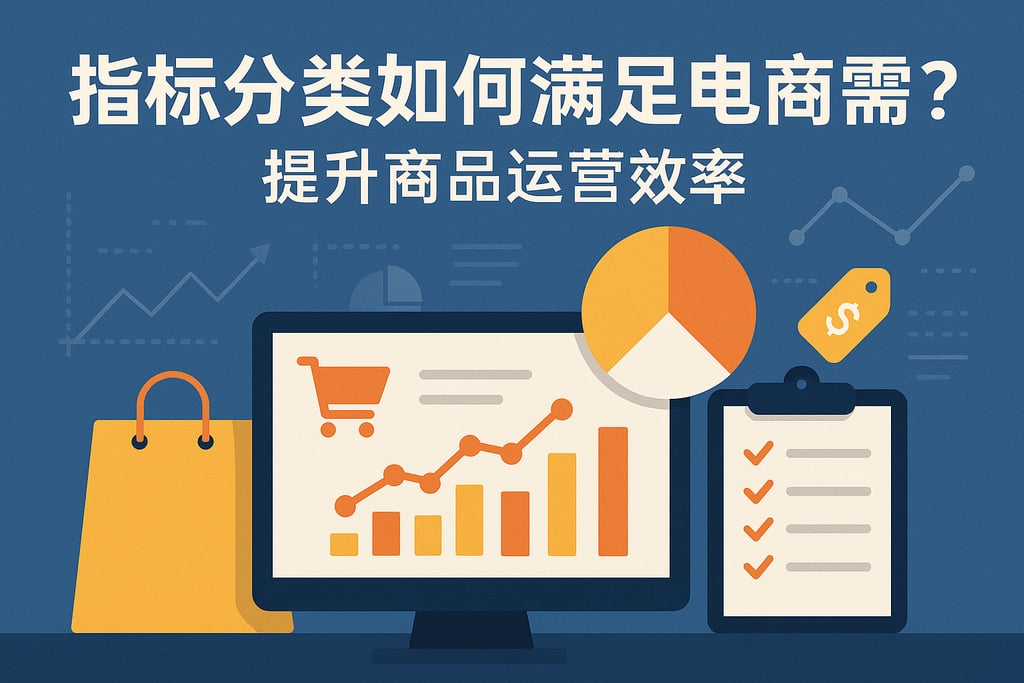 指标分类如何满足电商需求？提升商品运营效率