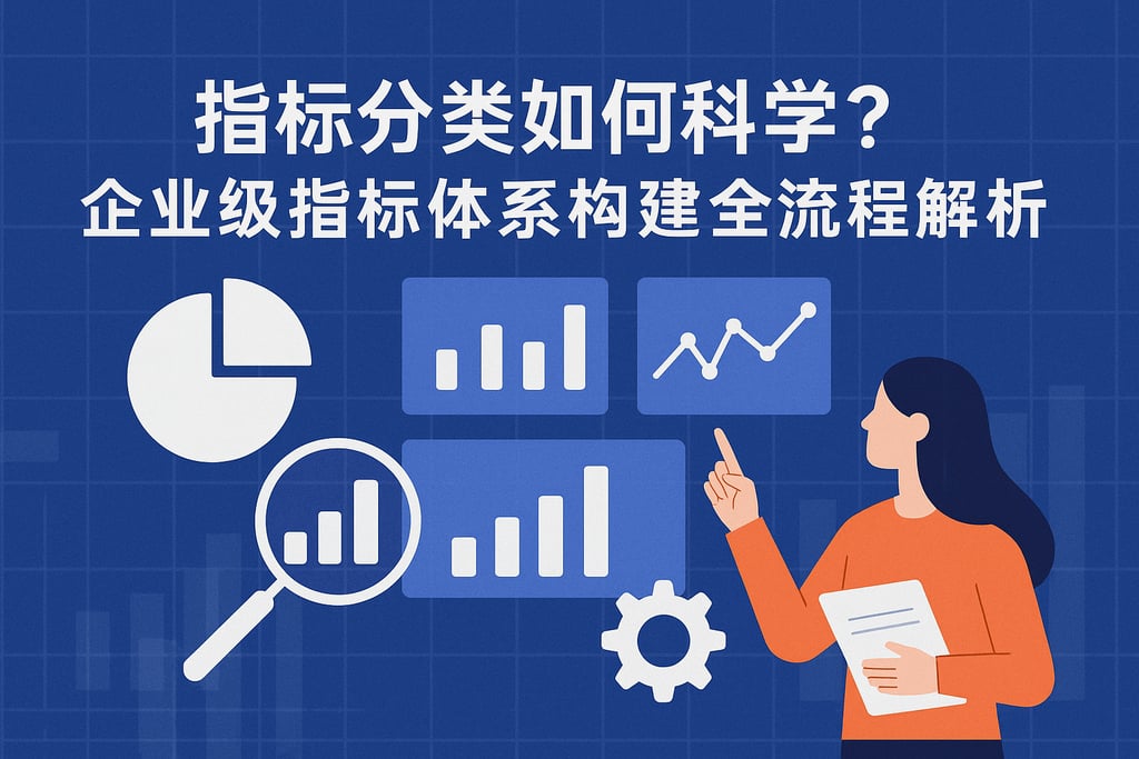 指标分类如何科学？企业级指标体系构建全流程解析