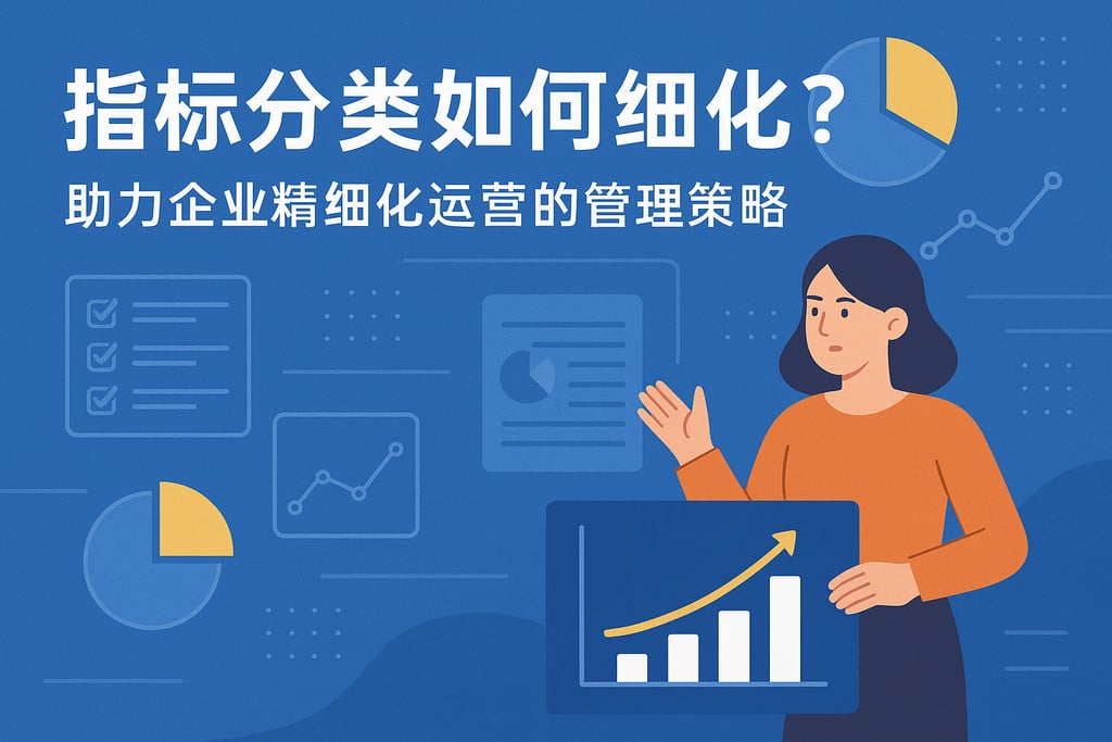 指标分类如何细化？助力企业精细化运营的管理策略