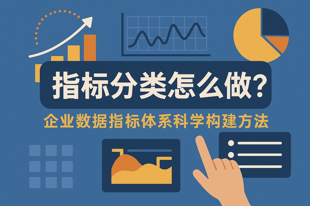 指标分类怎么做？企业数据指标体系科学构建方法