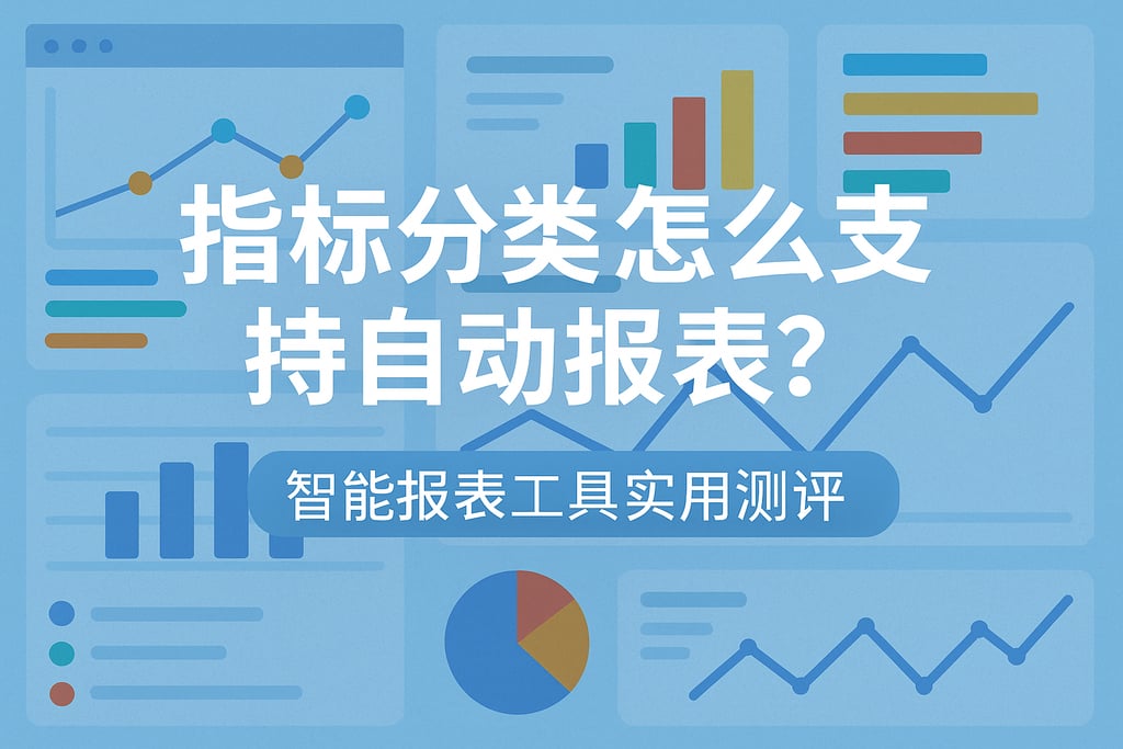 指标分类怎么支持自动报表？智能报表工具实用测评