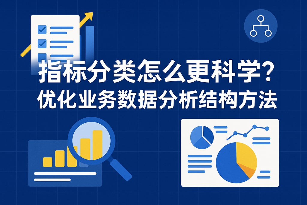 指标分类怎么更科学？优化业务数据分析结构方法