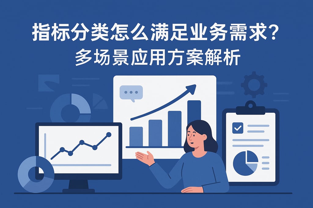 指标分类怎么满足业务需求？多场景应用方案解析