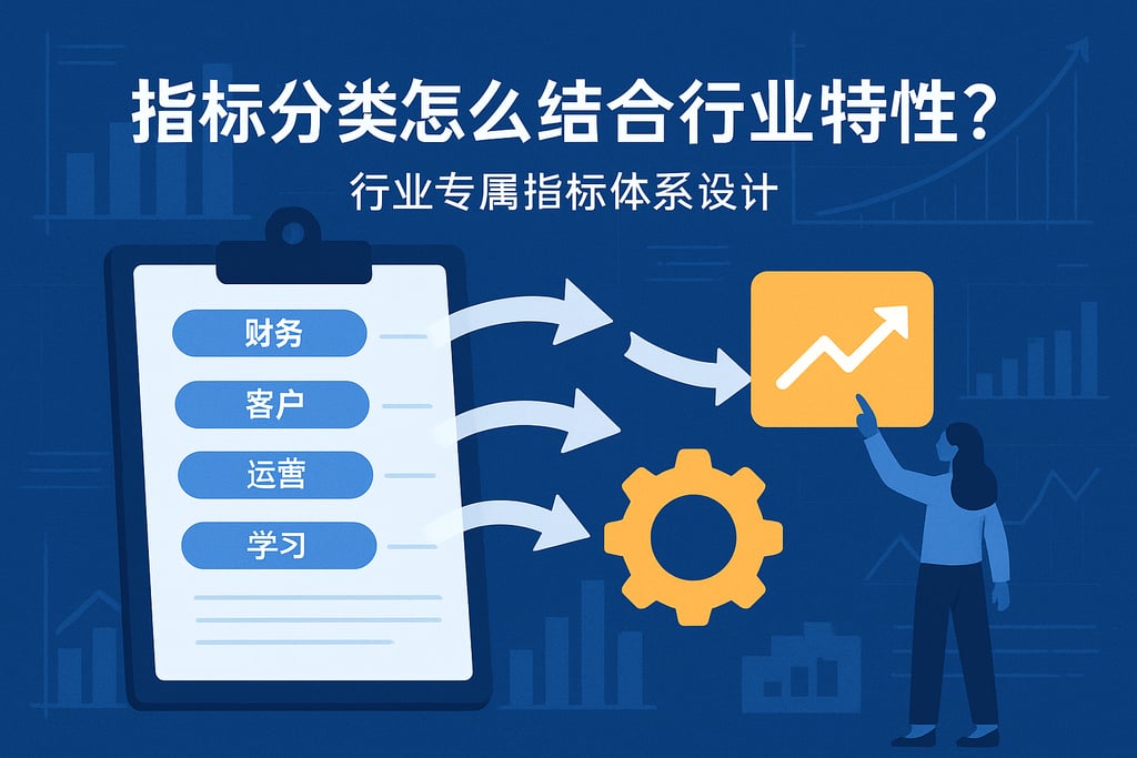 指标分类怎么结合行业特性？行业专属指标体系设计