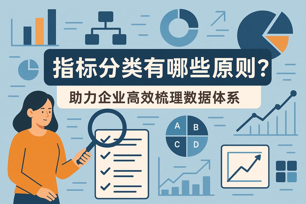 指标分类有哪些原则？助力企业高效梳理数据体系