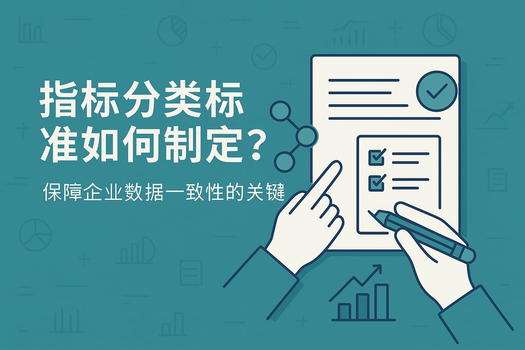 指标分类标准如何制定？保障企业数据一致性的关键