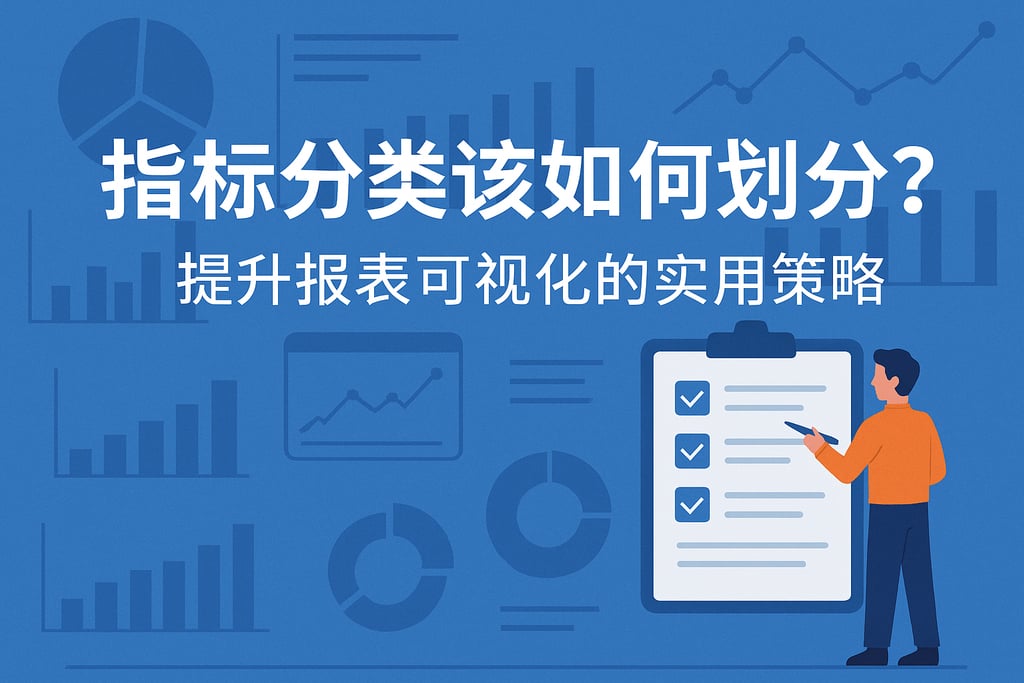 指标分类该如何划分？提升报表可视化的实用策略