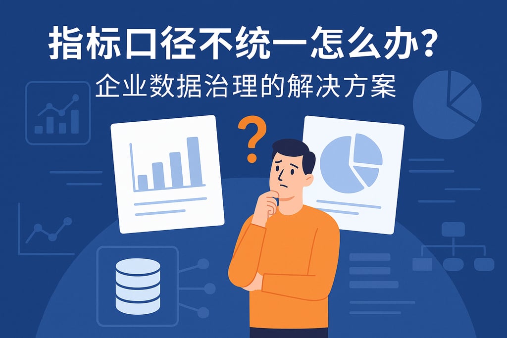 指标口径不统一怎么办？企业数据治理的解决方案