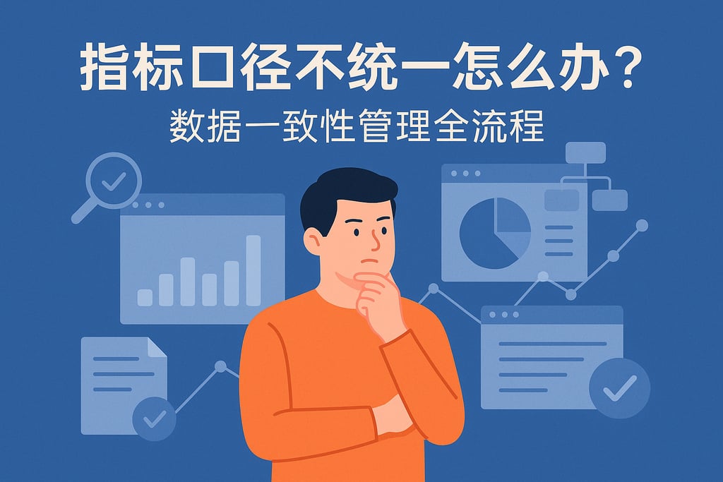 指标口径不统一怎么办？数据一致性管理全流程