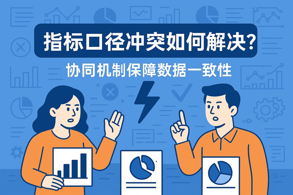 指标口径冲突如何解决？协同机制保障数据一致性