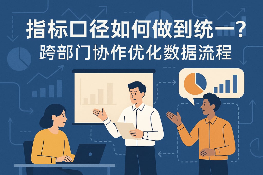 指标口径如何做到统一？跨部门协作优化数据流程
