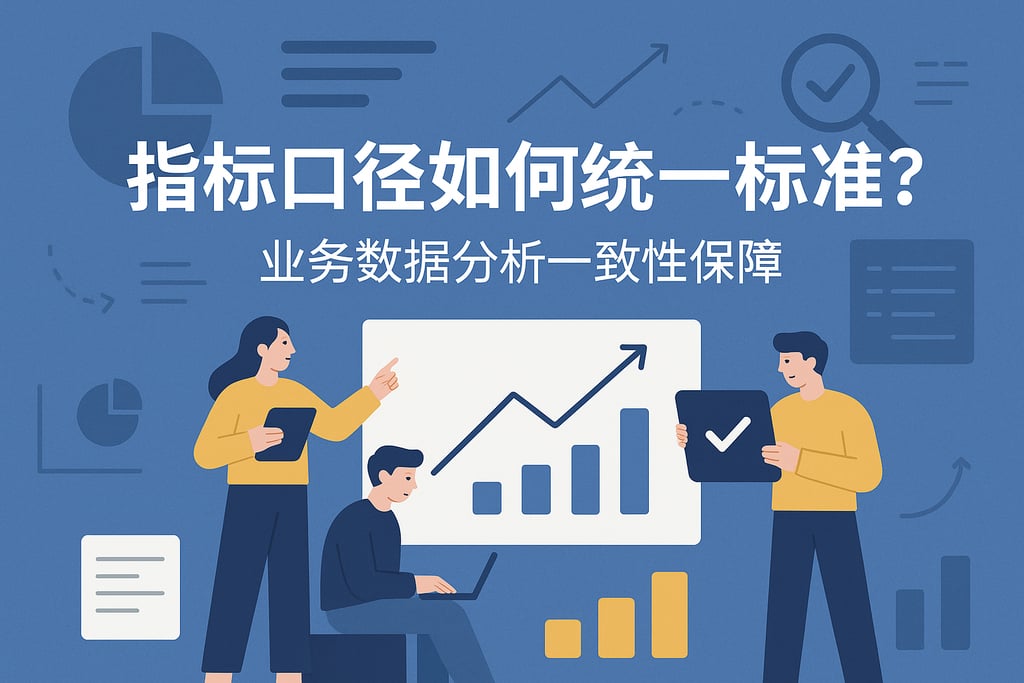 指标口径如何统一标准？业务数据分析一致性保障