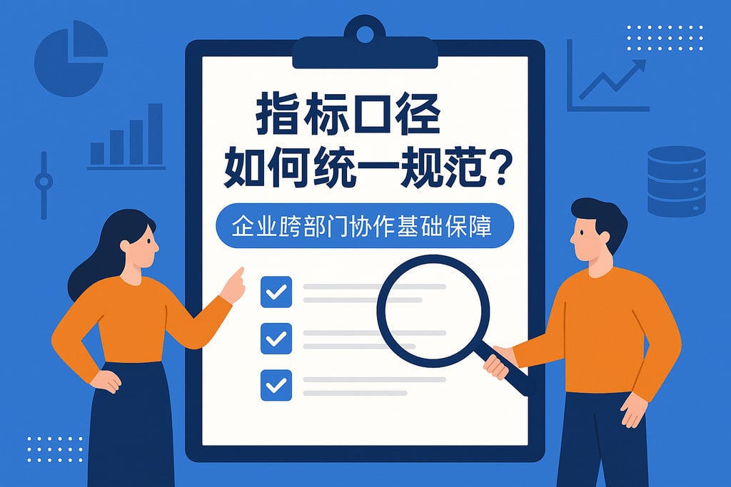 指标口径如何统一规范？企业跨部门协作的基础保障