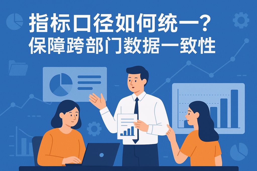 指标口径如何统一？保障跨部门数据一致性