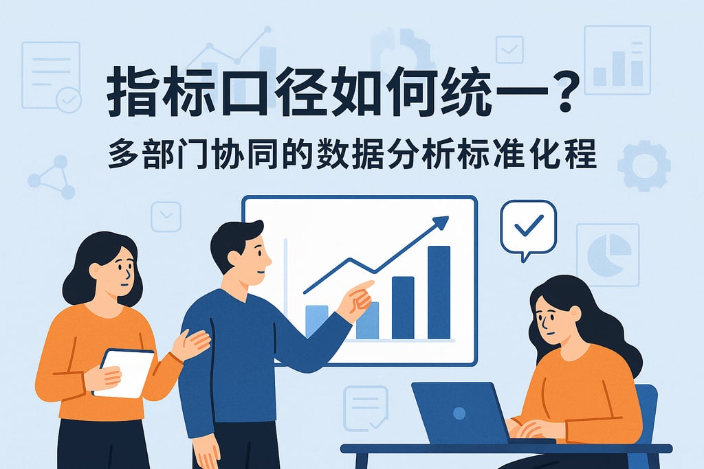 指标口径如何统一？多部门协同的数据分析标准化流程