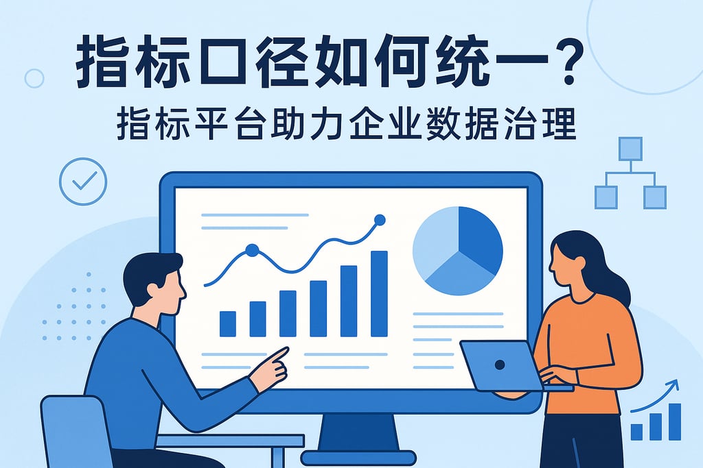 指标口径如何统一？指标平台助力企业数据治理