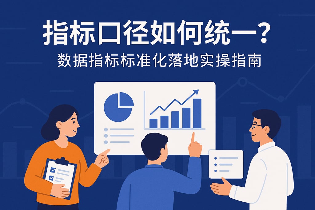 指标口径如何统一？数据指标标准化落地实操指南