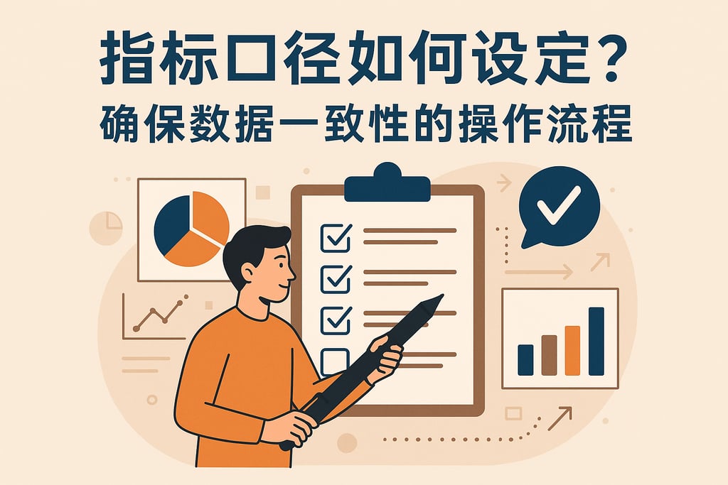 指标口径如何设定？确保数据一致性的操作流程