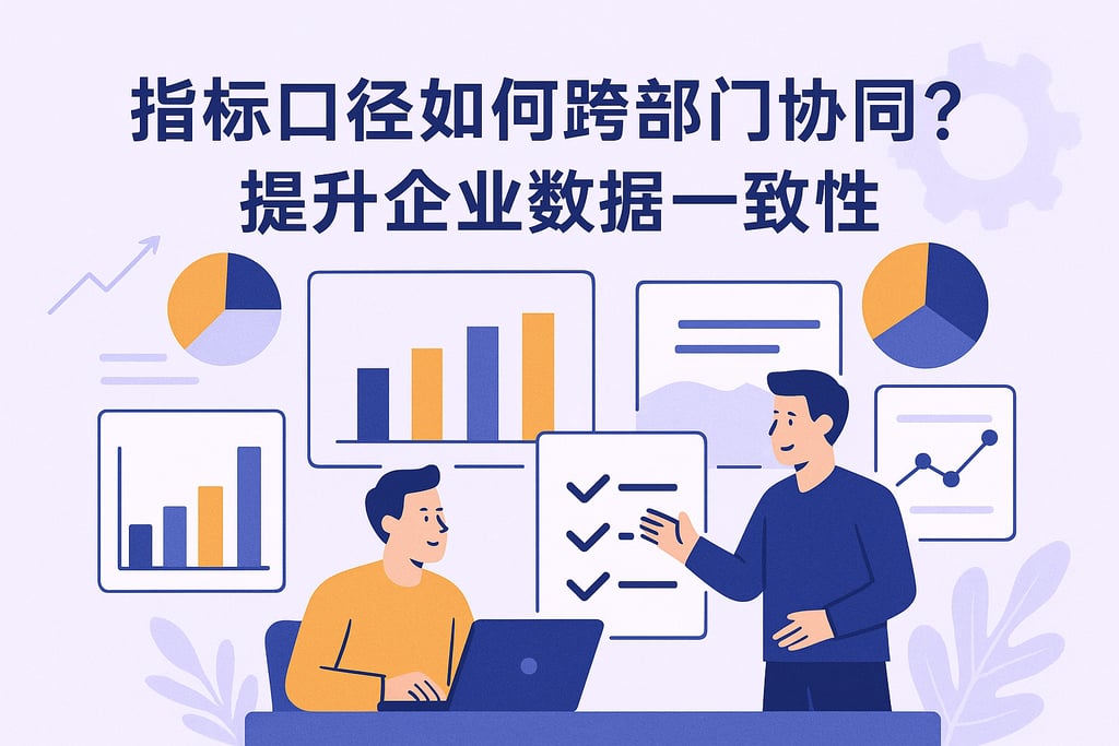 指标口径如何跨部门协同？提升企业数据一致性