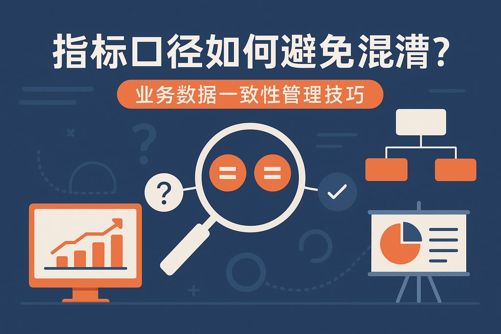 指标口径如何避免混淆？业务数据一致性管理技巧