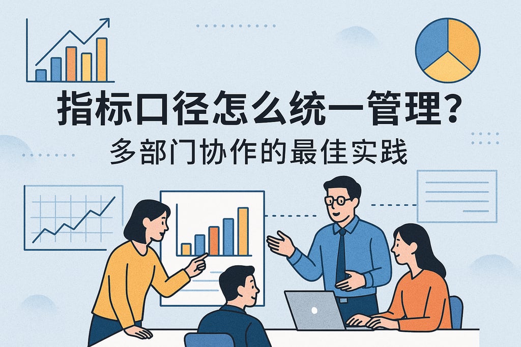 指标口径怎么统一管理？多部门协作的最佳实践
