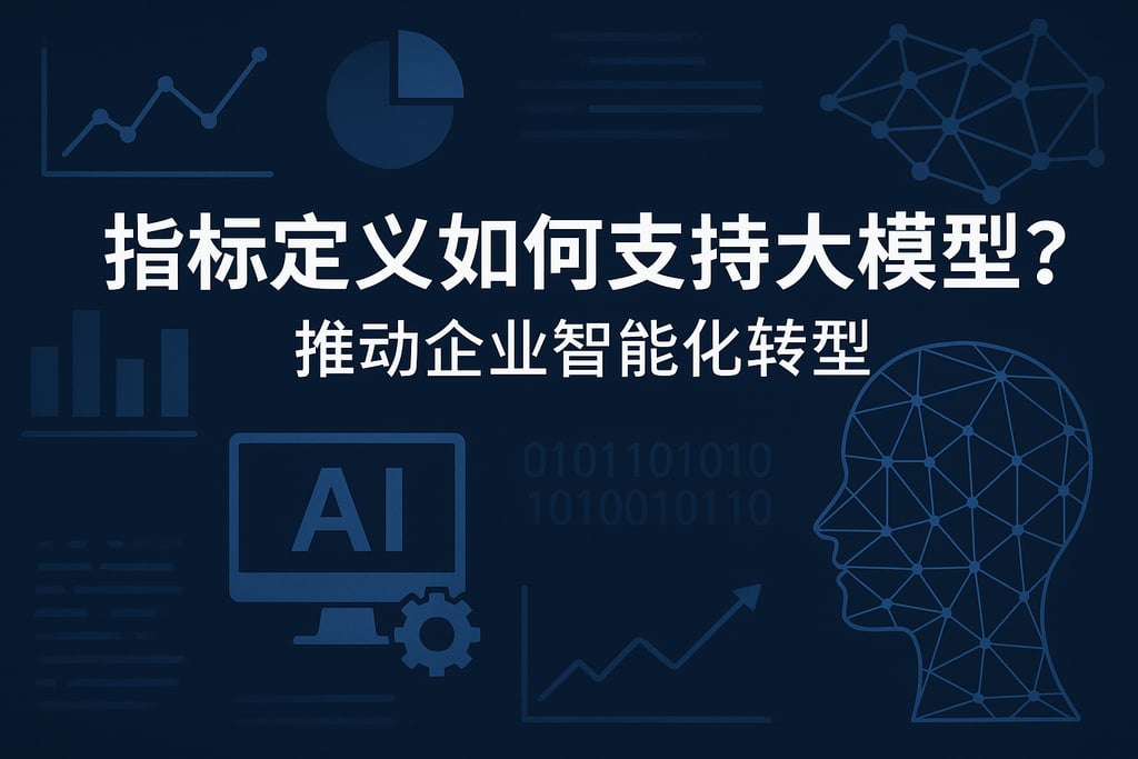 指标定义如何支持大模型？推动企业智能化转型