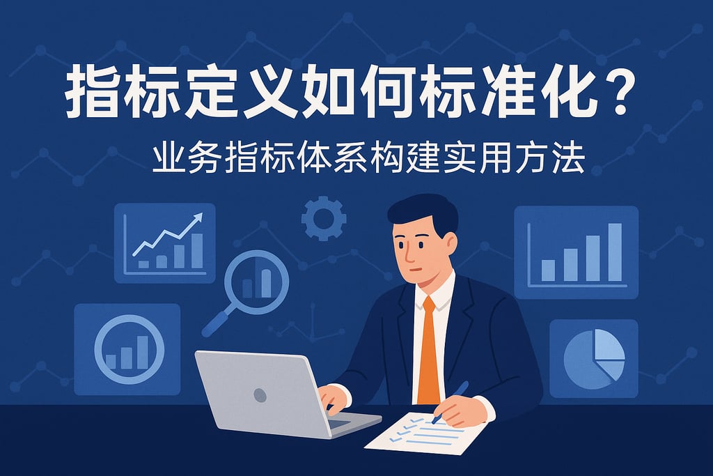 指标定义如何标准化？业务指标体系构建实用方法