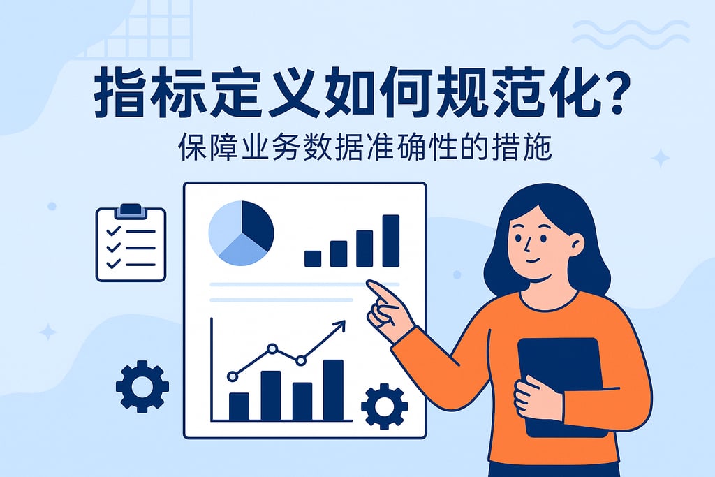 指标定义如何规范化？保障业务数据准确性的措施