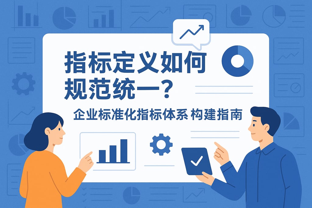 指标定义如何规范统一？企业标准化指标体系构建指南
