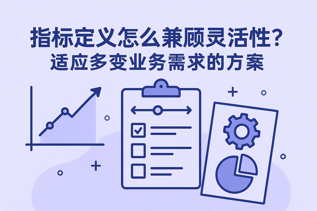 指标定义怎么兼顾灵活性？适应多变业务需求的方案