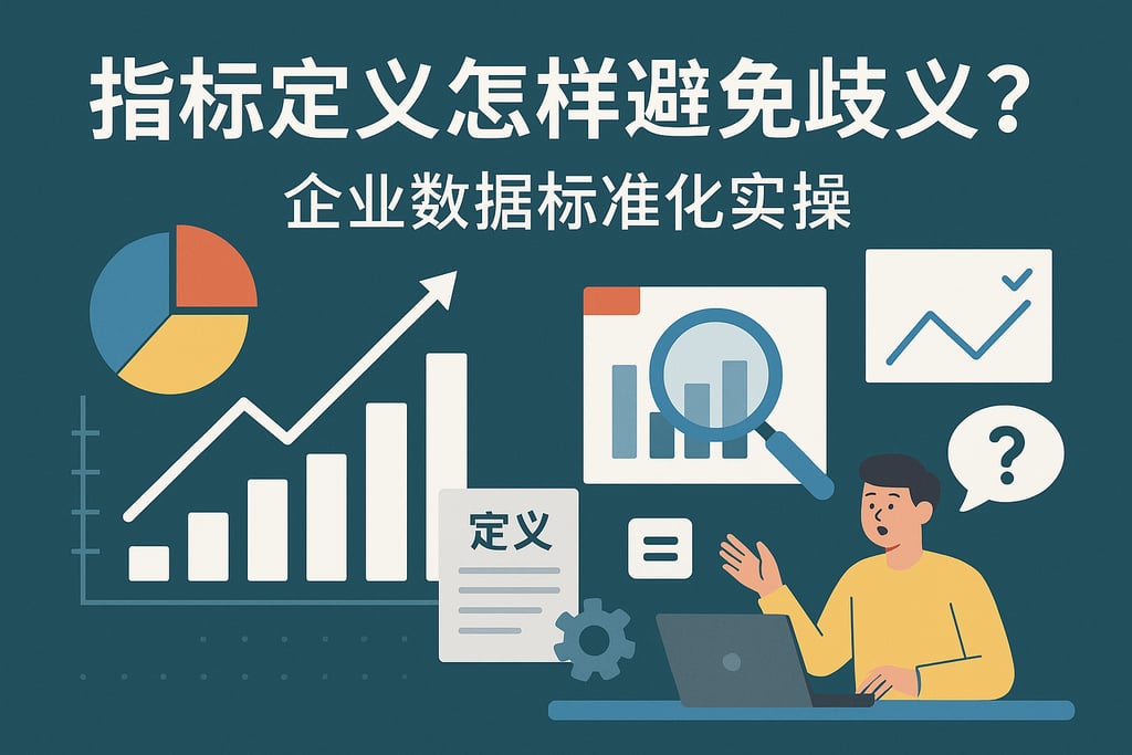 指标定义怎样避免歧义？企业数据标准化实操