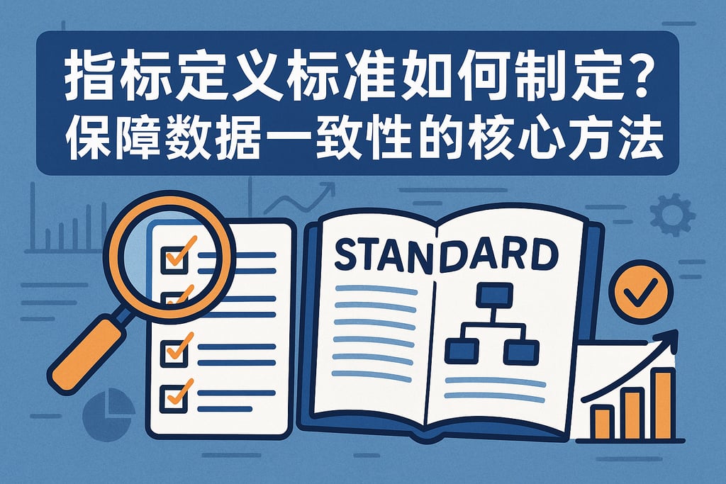 指标定义标准如何制定？保障数据一致性的核心方法