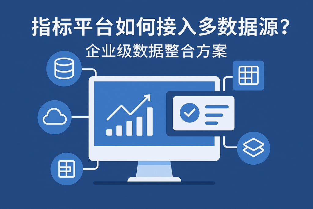 指标平台如何接入多数据源？企业级数据整合方案