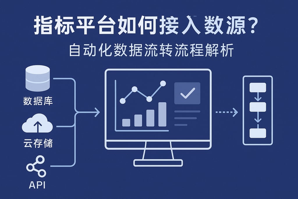 指标平台如何接入数据源？自动化数据流转流程解析