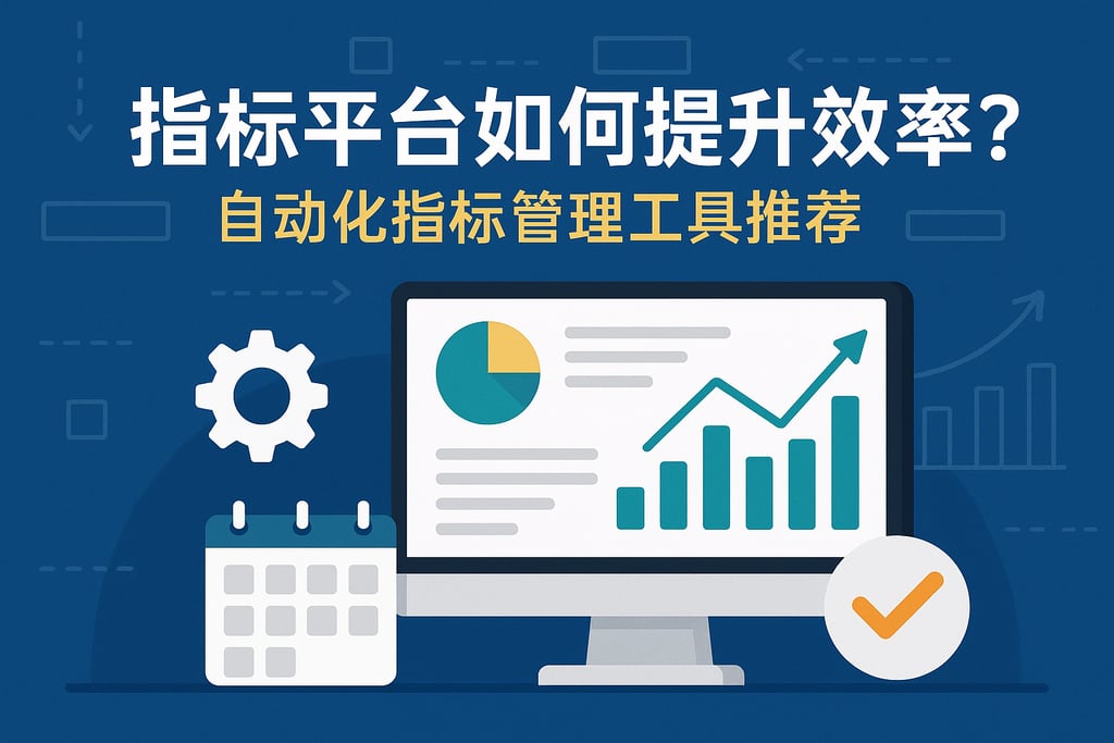 指标平台如何提升效率？自动化指标管理工具推荐