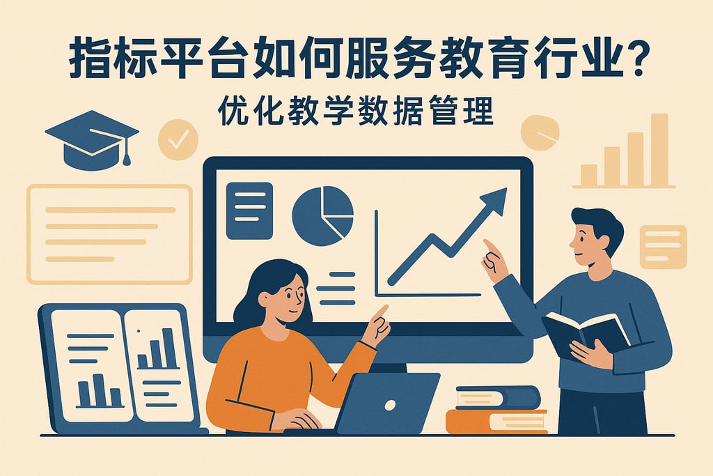 指标平台如何服务教育行业？优化教学数据管理