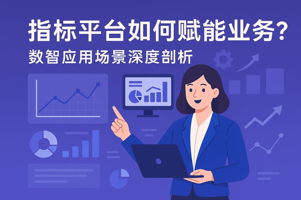 指标平台如何赋能业务？数智应用场景深度剖析