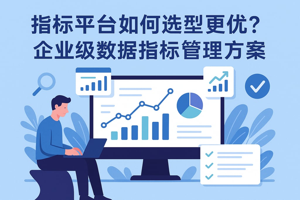 指标平台如何选型更优？企业级数据指标管理方案