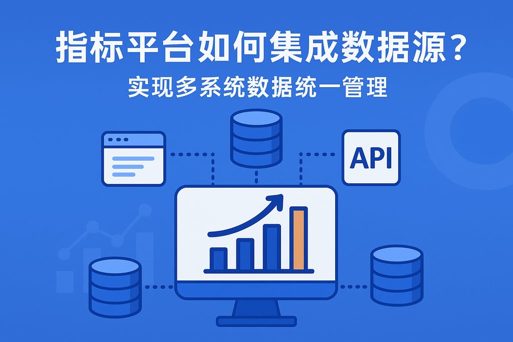 指标平台如何集成数据源？实现多系统数据统一管理