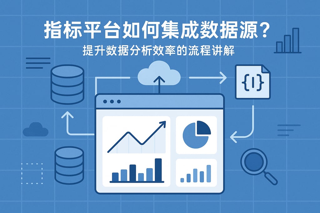 指标平台如何集成数据源？提升数据分析效率的流程讲解