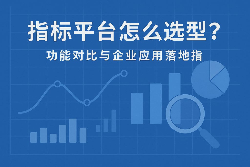 指标平台怎么选型？功能对比与企业应用落地指南