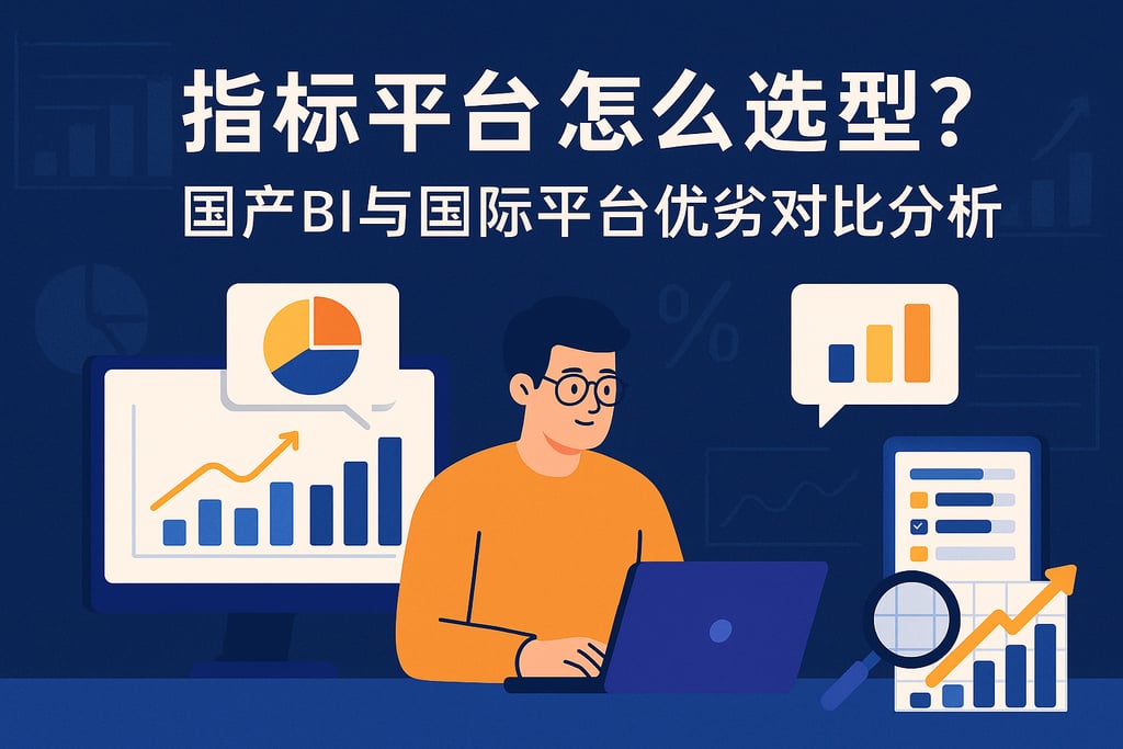指标平台怎么选型？国产BI与国际平台优劣对比分析