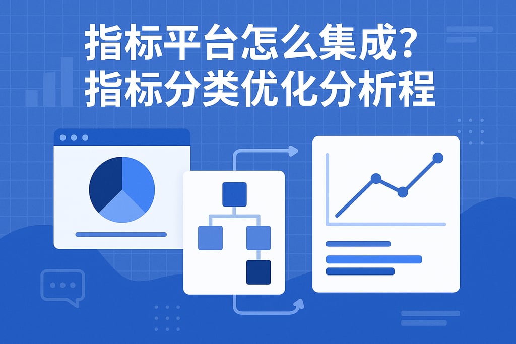 指标平台怎么集成？指标分类优化分析流程