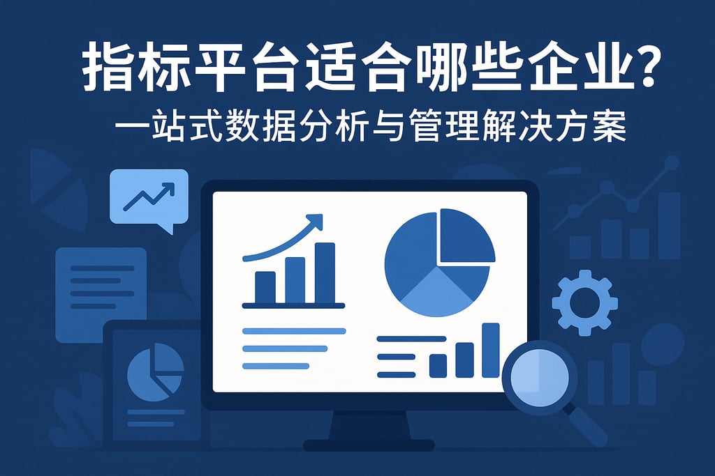 指标平台适合哪些企业？一站式数据分析与管理解决方案