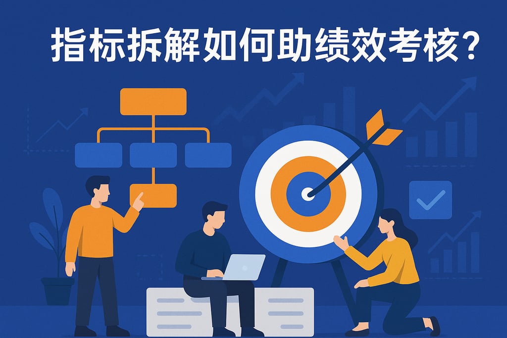 指标拆解如何助力绩效考核？实现目标层层分解到人