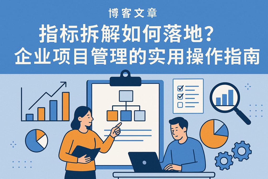 指标拆解如何落地？企业项目管理的实用操作指南