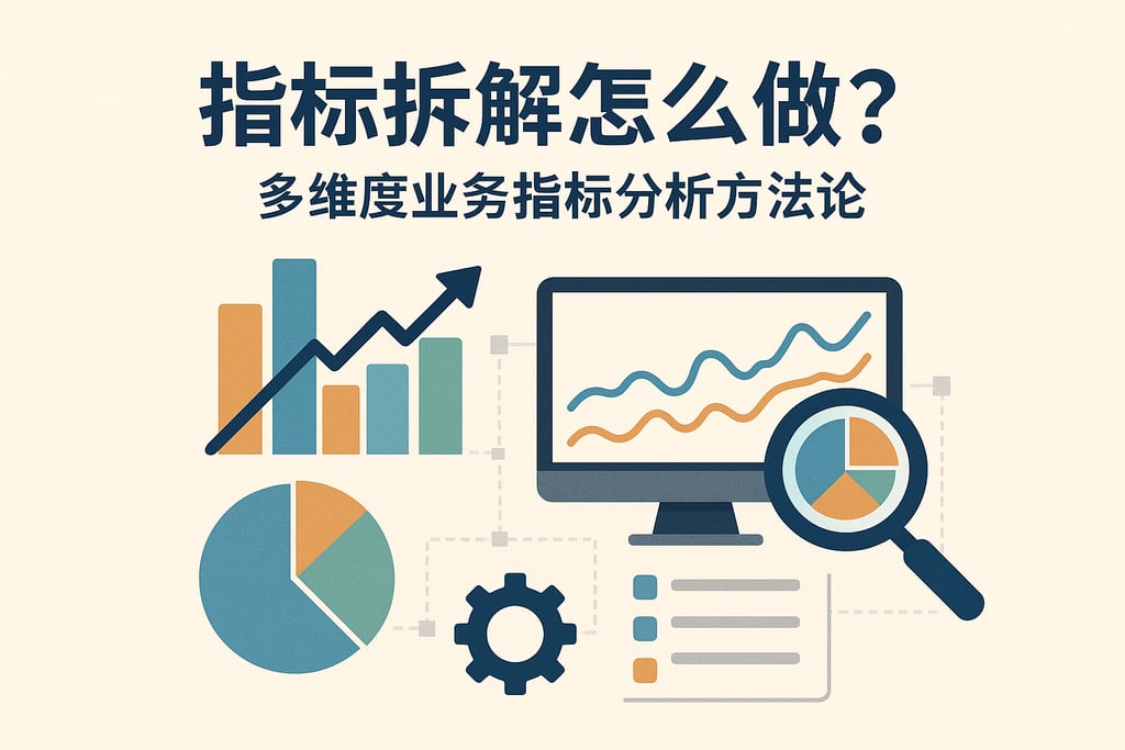 指标拆解怎么做？多维度业务指标分析方法论