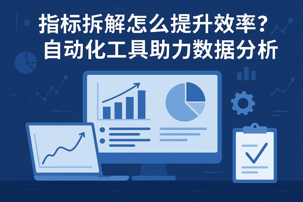 指标拆解怎么提升效率？自动化工具助力数据分析